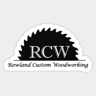 Rowland Custom Woodworking Sticker